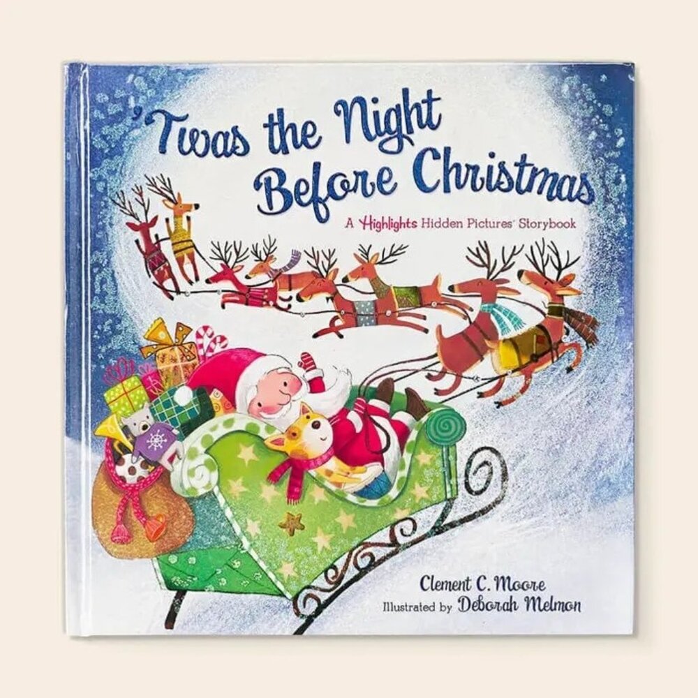 Highlights 'Twas the Night BeforeChristmas - A Hidden Pictures Storybook NEW